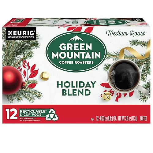 Vista 9 de Green Mountain Coffee Roasters K-Cups, mezcla navideña, 12