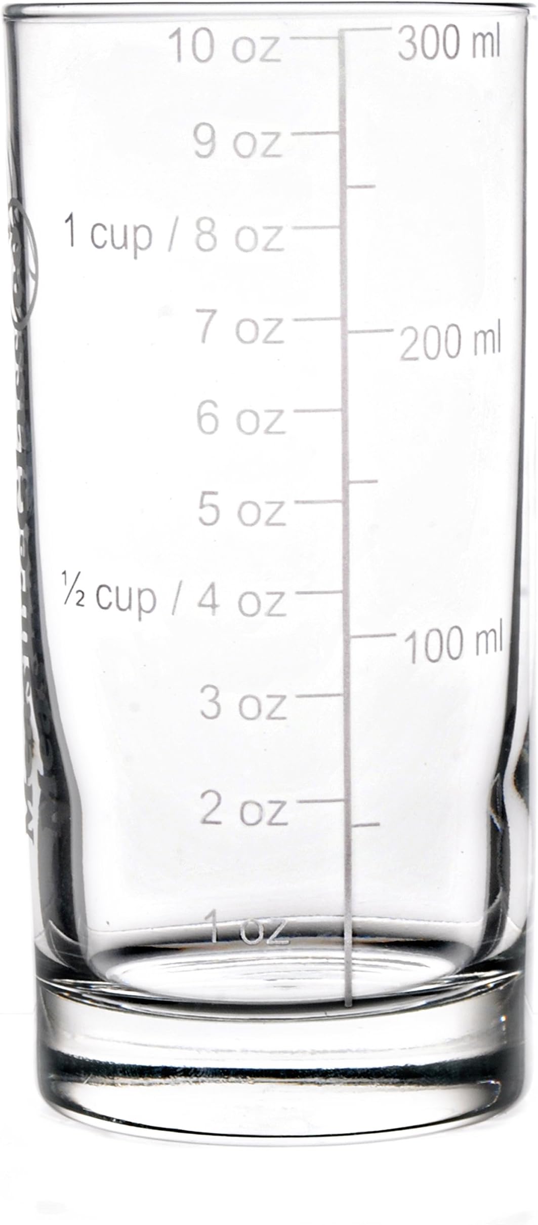 Engraved Measuring Glass 10.25oz