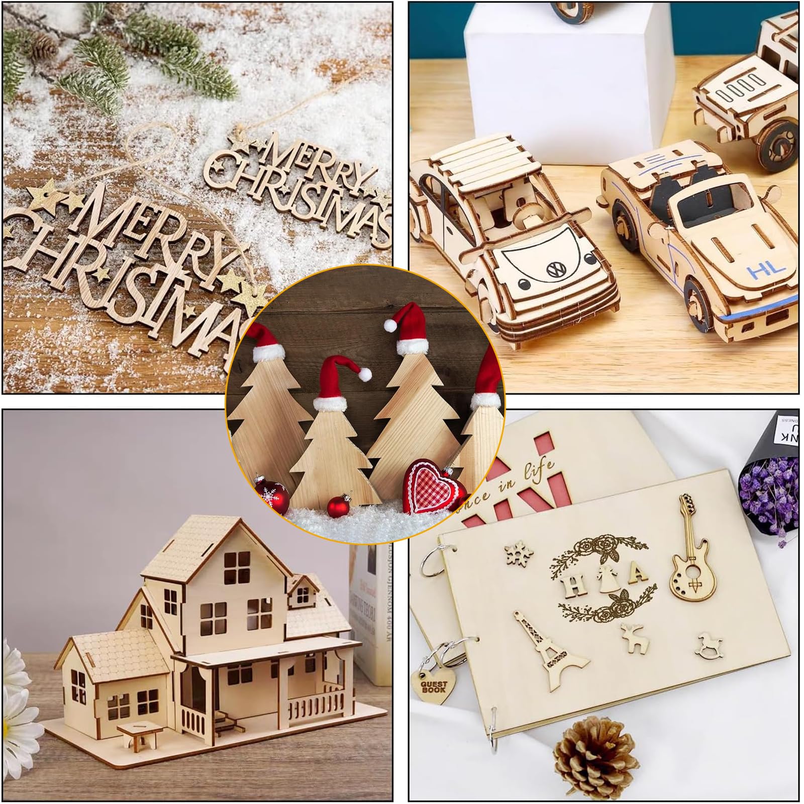 12 Fogli Compensato Tiglio A5 - 3mm Spessore | Per Modellismo E Fai Da Te | Legno Da Intaglio - Foto 5