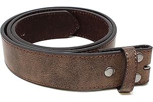 Timeless Leather Belt Strap with Distinctive Vintage Style