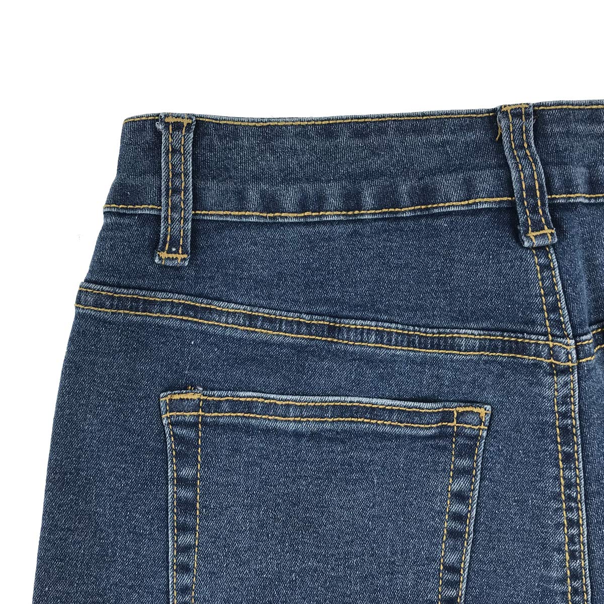 vanberfia Women's Strechy Distressed Denim Shorts