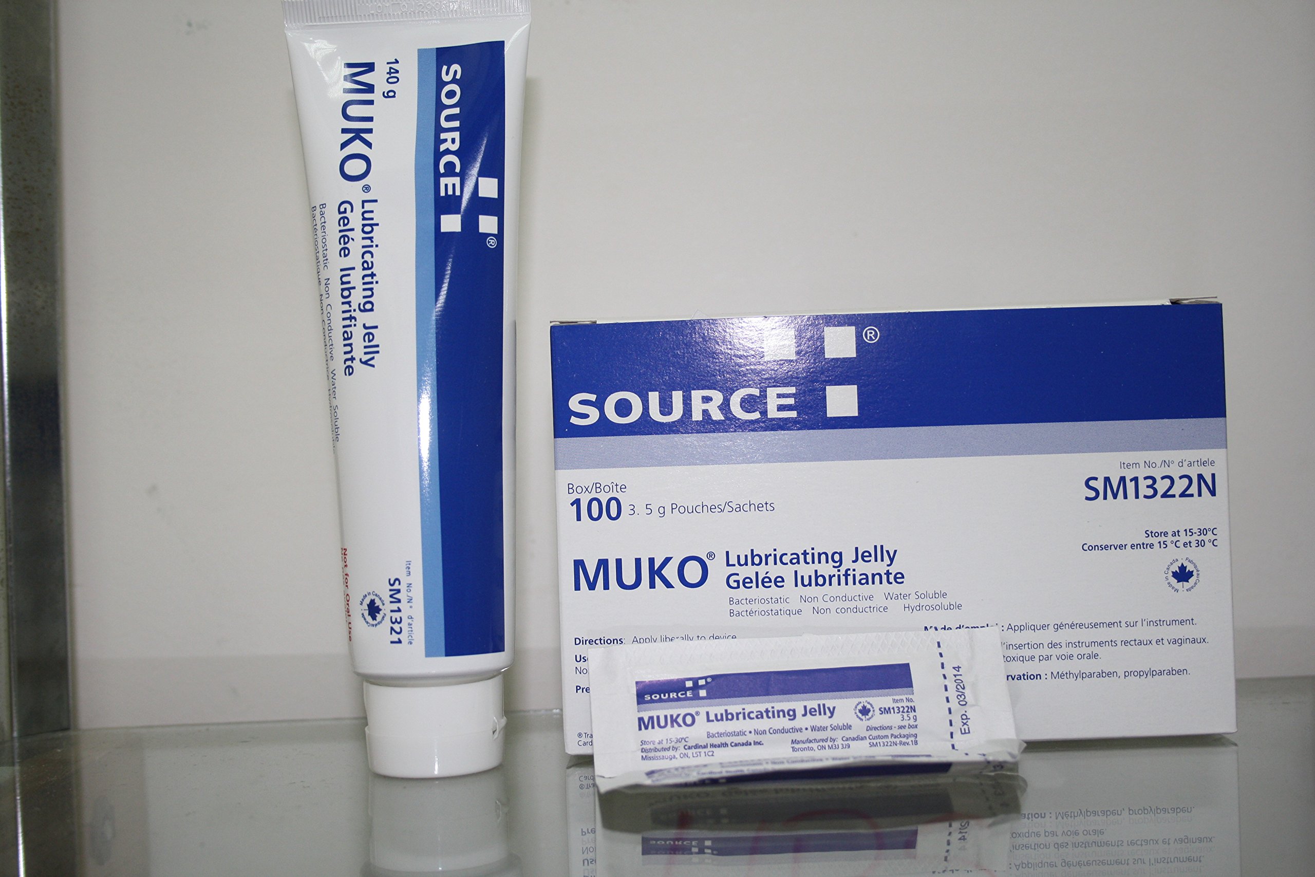 Source Medical EA/1 MUKO LUBRICATING JELLY, SIZE 140G TUBE