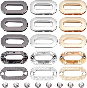 GORGECRAFT Katzenhalsband Glöckchen - 18 Stück 9 Farben Metall Glocken 14mm