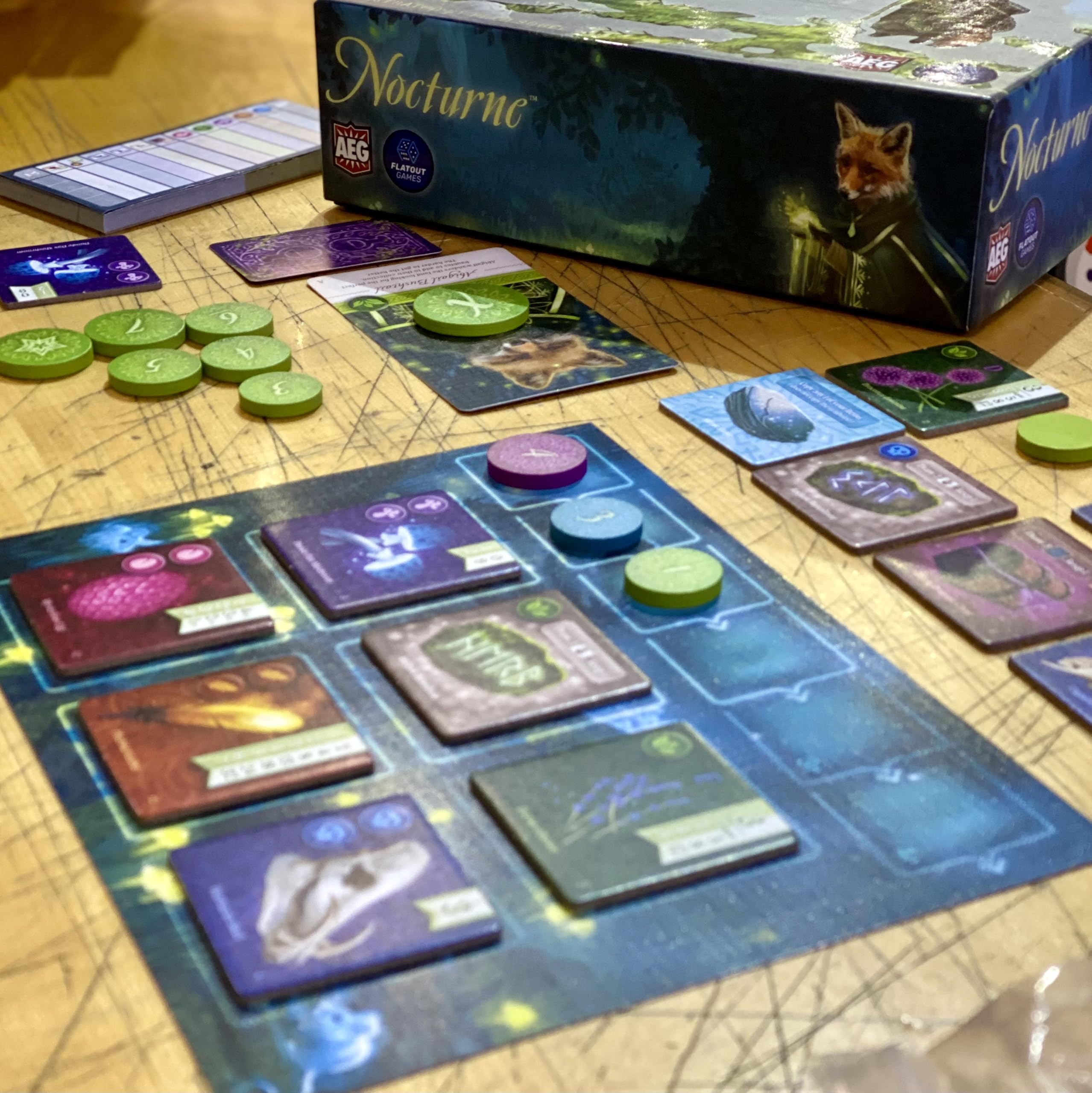 NOCTURNE Gioco da Tavolo, in Italiano, Little Rocket Games