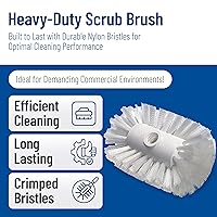 Vista 2 de SPARTA Spectrum - Cepillo de limpieza para tanque y hervidor de agua, cepillo resistente para azulejos, compatible con mango (se vende por separado)