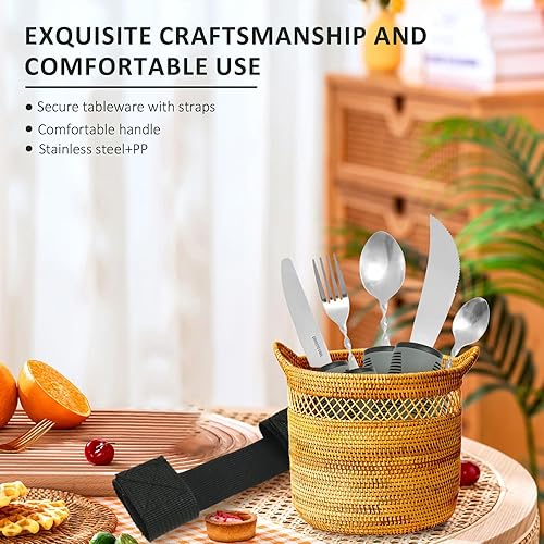 Miniatura 6 de Utensilios adaptativos, utensilios con peso para temblores de manos, utensilios construidos para adultos, utensilios de alimentación adaptativos,