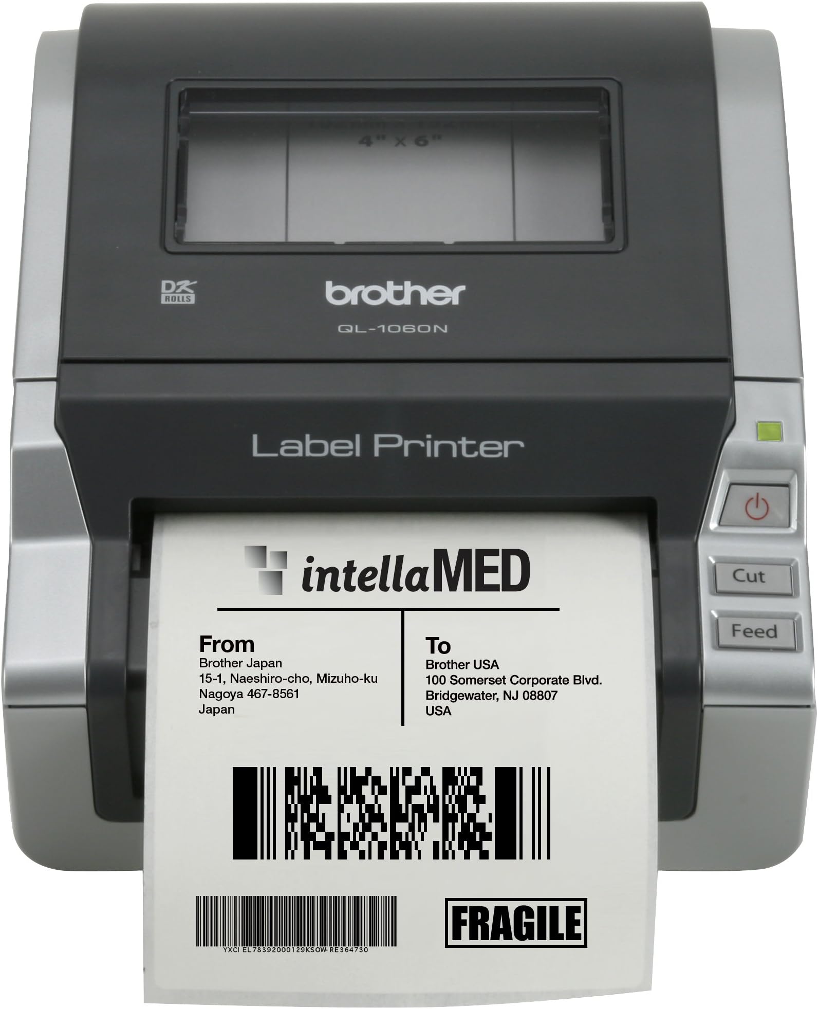 ups return label print