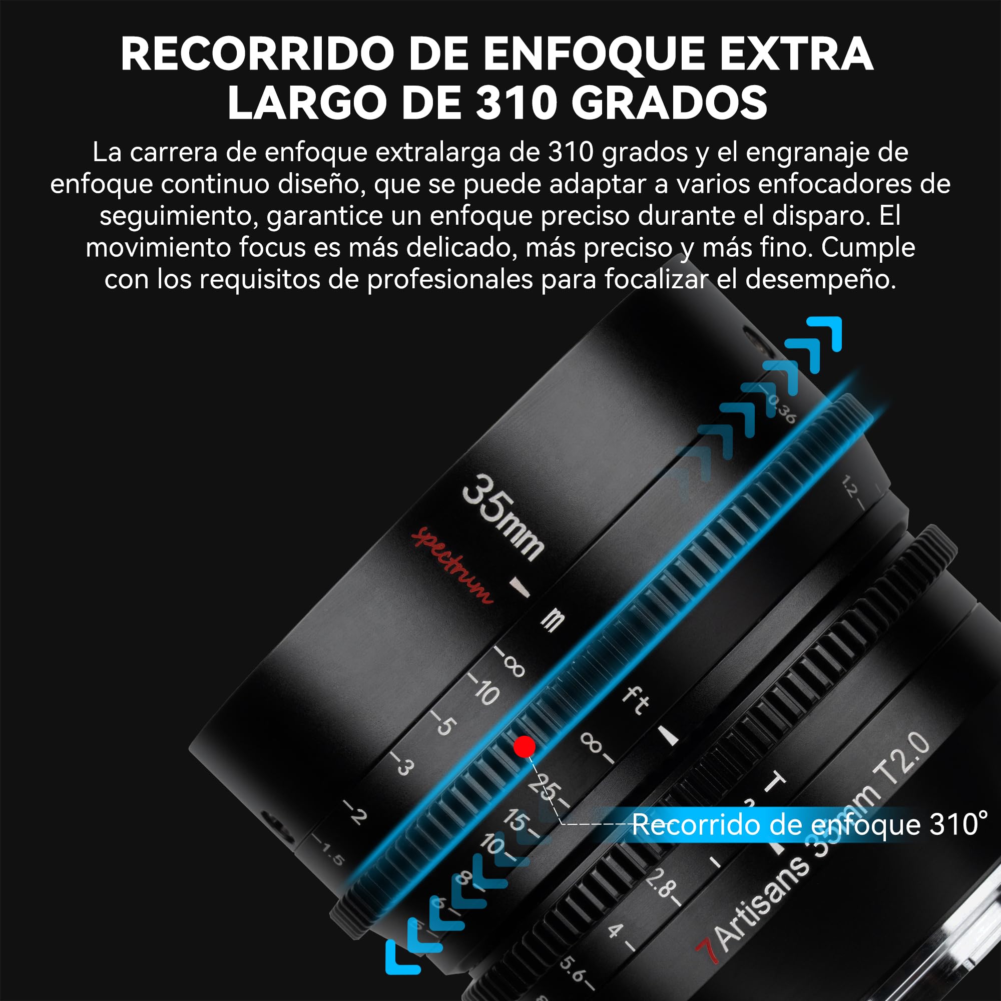 Amazon.com : 7artisans 35mm T2.0 Large Aperture Cine Lens