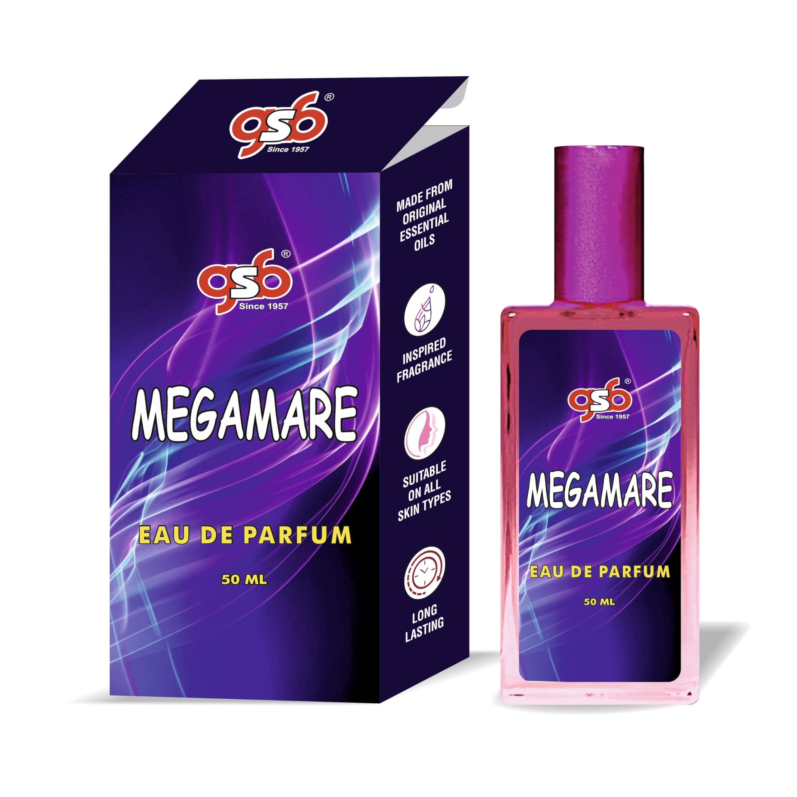 GSB Megamare Eau De Parfum Inspired From Otro Pasiri Megamare | Clone Fragrance | Designer EDP Spray For Men & Women | Luxury Perfume | Long Lasting | 50 ML-image-38