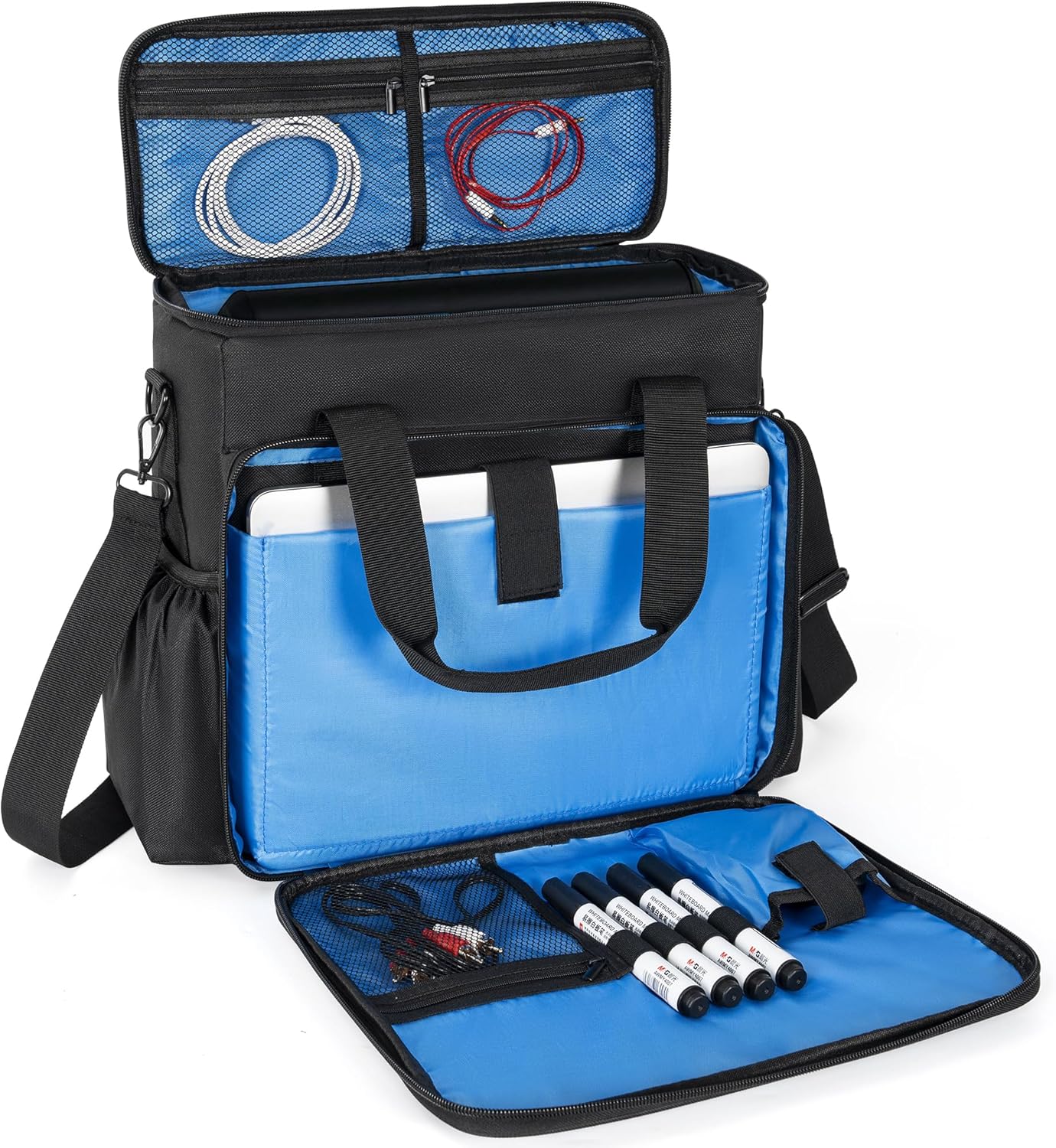 AKOZLIN Padded Mixer Gig Bag DJ Controller Travel Shoulder Bag Case 13"X13"X5.5"Fit For MG06, AG03, MG10X, Mix8, ProFX8 and More Equipment