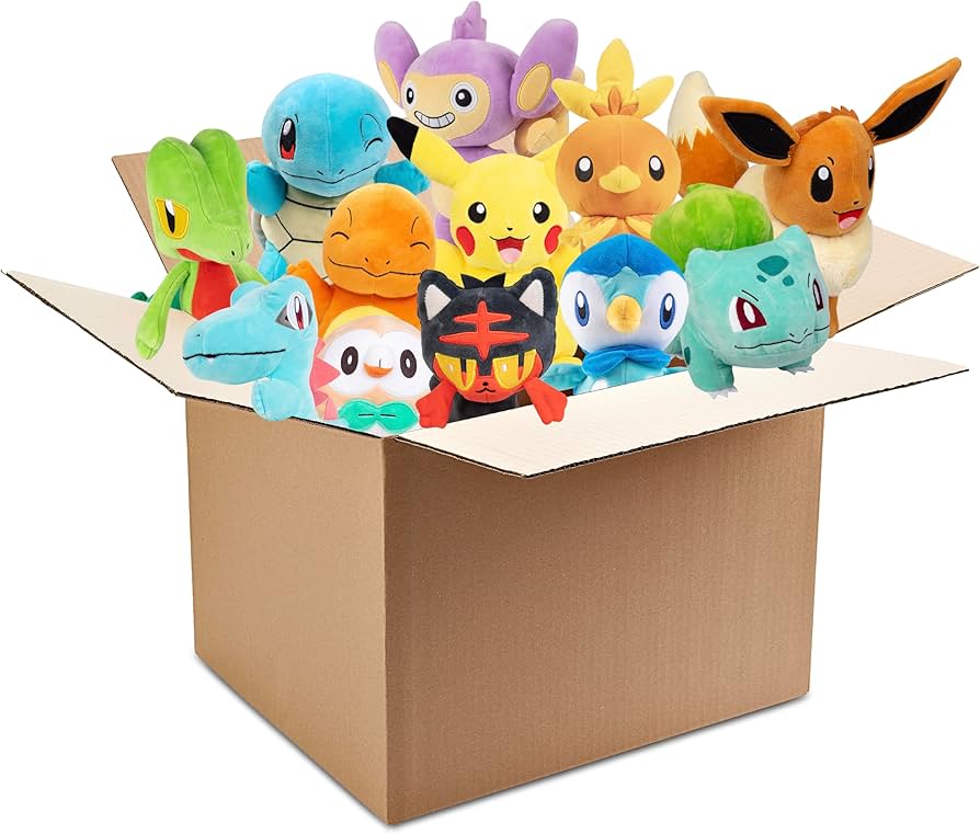 ポケットモンスタープライズぬいぐるみ20点セットまとめ売り Amazon.co.jp: ポケモン 8インチ ぬいぐるみ ミステリーブラインド