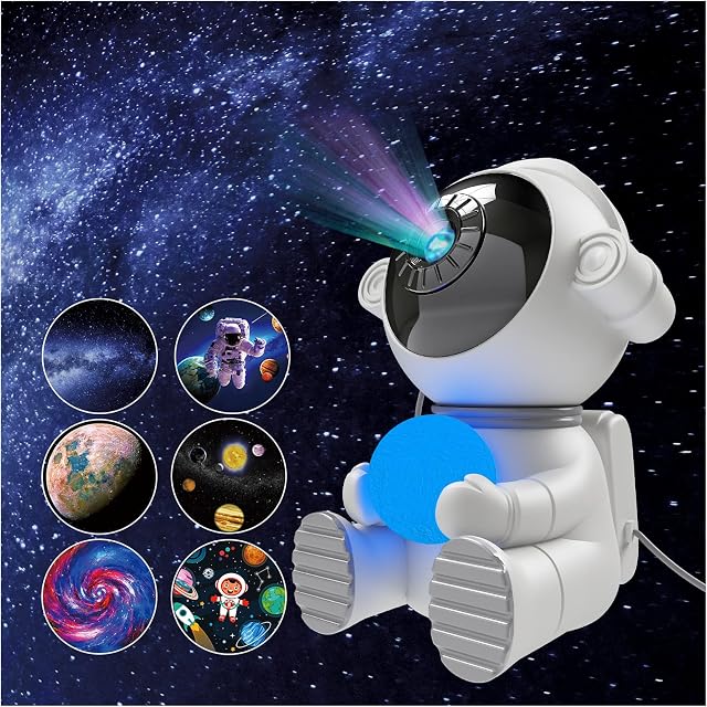 Planetarium Projector, Star Projector with Night Light Galaxy Projector-6 in 1 Galaxy Light Projector for Adults Kids Home Decoration and Gifts