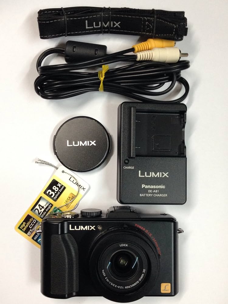 美品Panasonic DMC-LX5 コンパクトデジタルカメラ ライカレンズ Panasonic Lumix DMC-LX5】2024年5月のオールドコンデジ（沈胴式