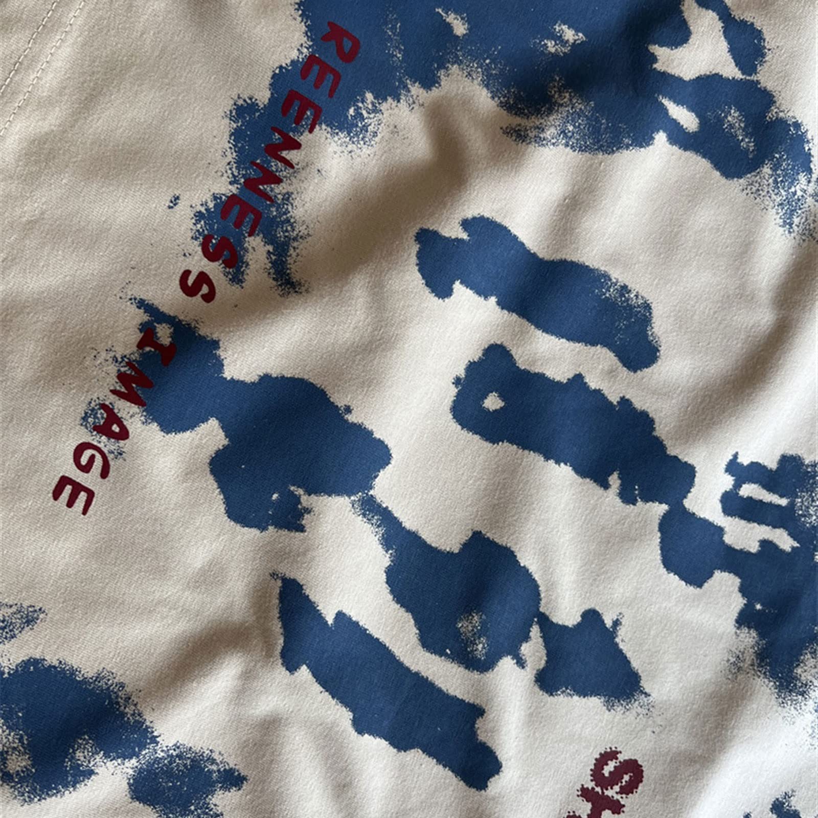 Męska koszula letnia męska koszulki z krótkim rękawem hip-hop ludzie cień nadruk koszulki Streetwear Harajuku Casual bawełniane topy koszulki