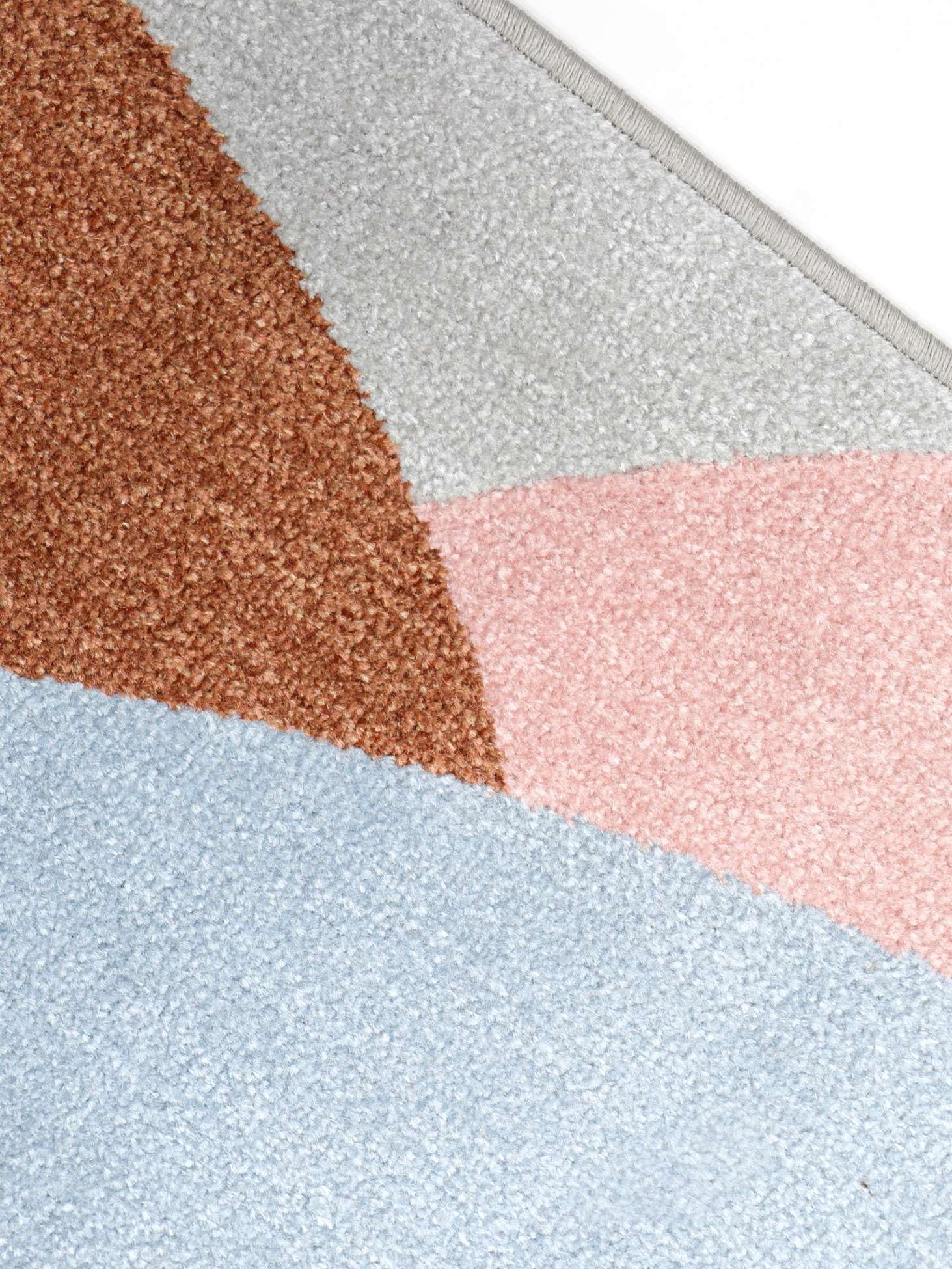 RugVista Aria, Alfombra, Modernas, 160 x 230 cm, Rectangular, Pelo Corto, Lavado a máquina, Terracotta