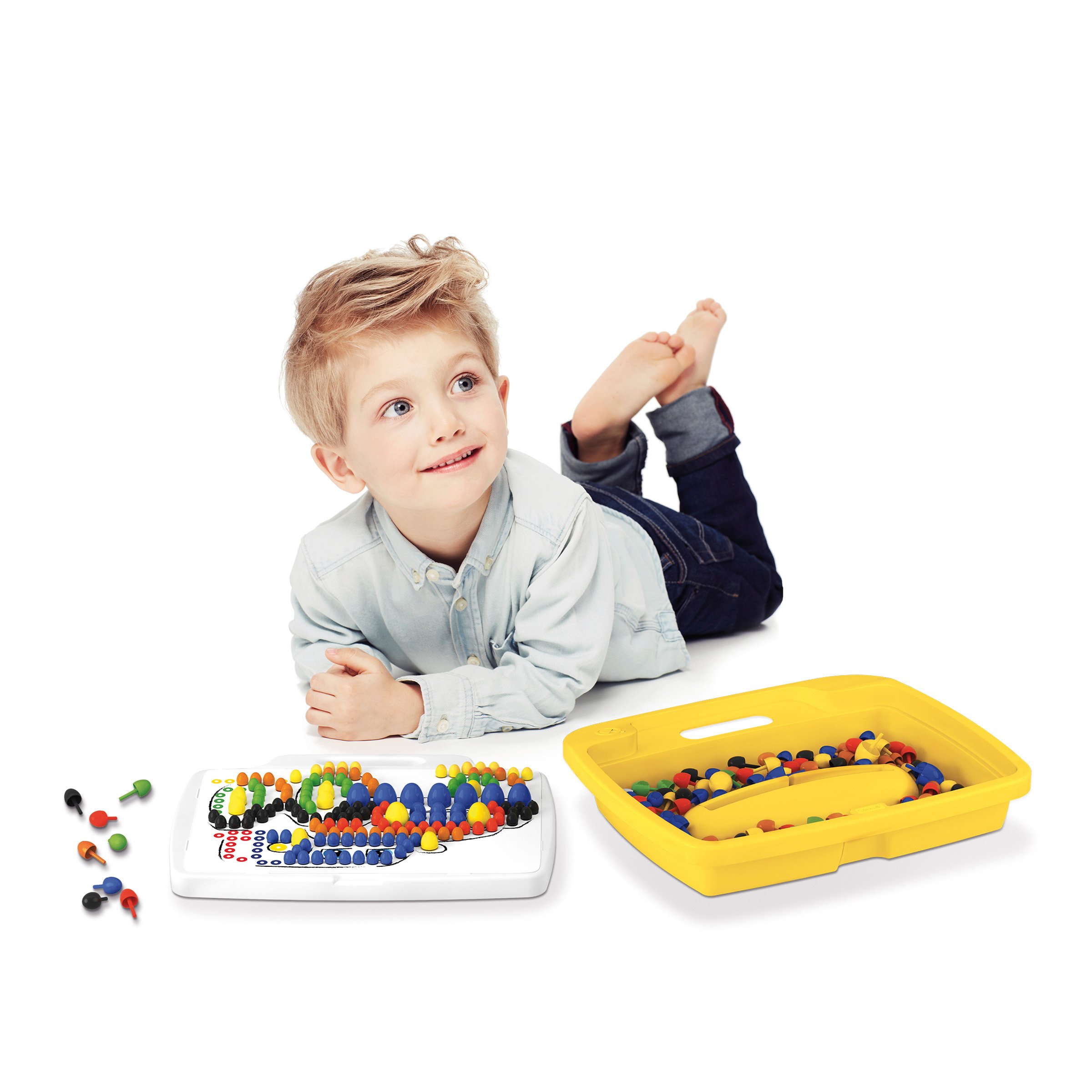 Quercetti FantaColor Evolution Boy Jeu De Mosaïques Loisirs Créatifs