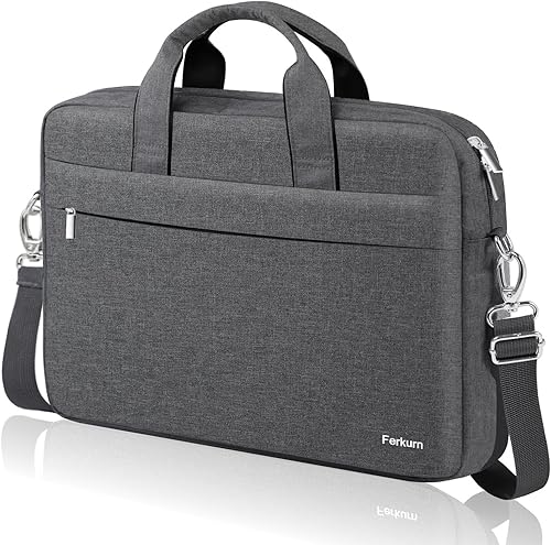 Ferkurn Funda para laptop de 17 pulgadas para mujeres y hombres, bolsa de computadora para HP Envy Pavilion OmenLG GramMSIDell Inspiron XPSLenovo