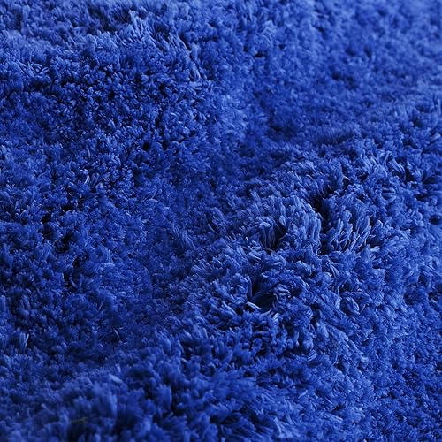 Miniatura 7 de Clara Clark Tapete de baño peludo con respaldo antideslizante de goma Tapete de baño súper suave