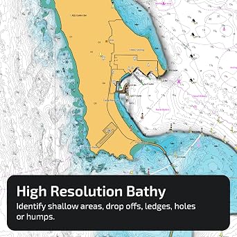 C-MAP Reveal X - West Coast and Baja Peninsula, Map Card for Marine GPS chartplotters