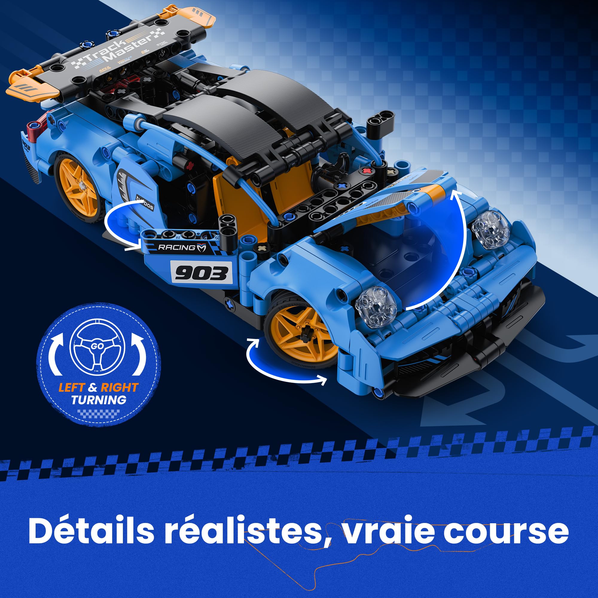 Sillbird - Kit de construcción de robot y coche a distancia para niños