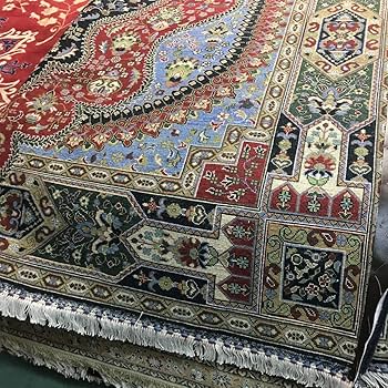 Amazon | 手織りのペルシャ絨毯サイズ：200x305cm/タジクお