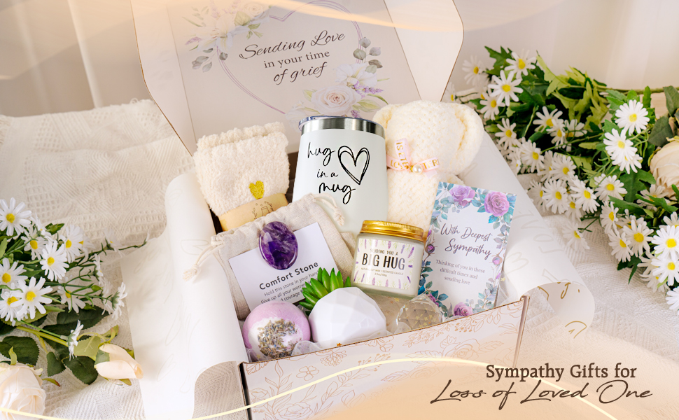 Amazon.com: HN HAIINAA Sympathy Gift Basket - Bereavement Gifts