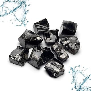 Piedras de agua de esquisto noble PURAJA para purificación de agua | Piedras de élite de esquisto | Piedras naturales de Carelia | Piedras curativas para el agua | Con certificado
