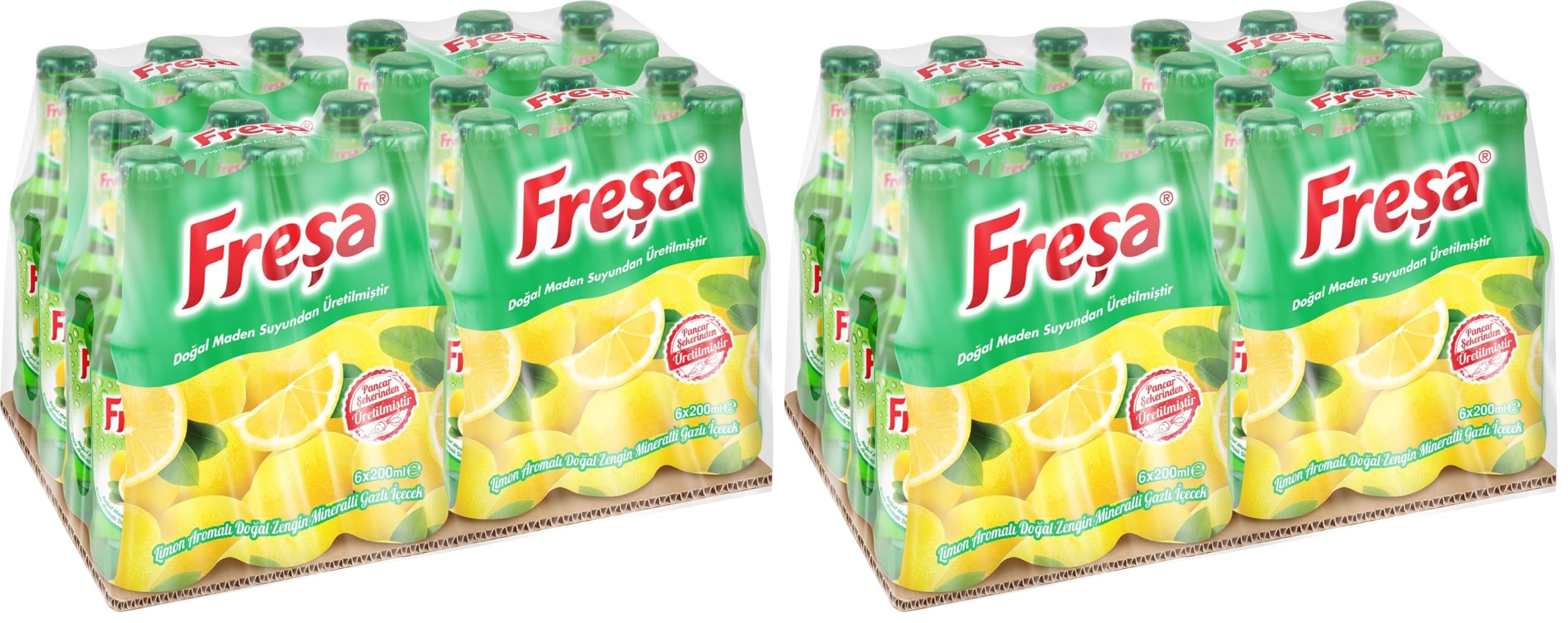Freşa Limon Aromalı Madensuyu 24'lü (2 paketi)