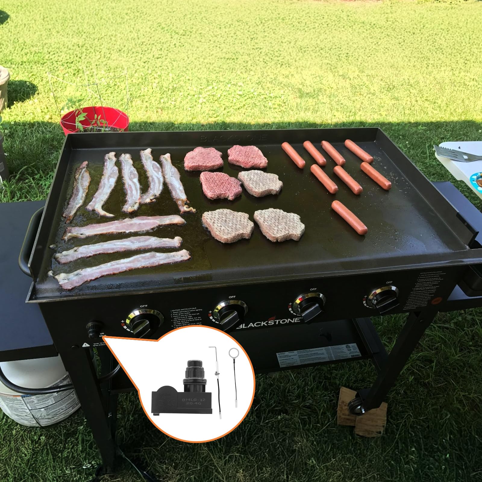 Amazon.com : BBQ Future Grill Igniter Kit for Blackstone 36 Inch