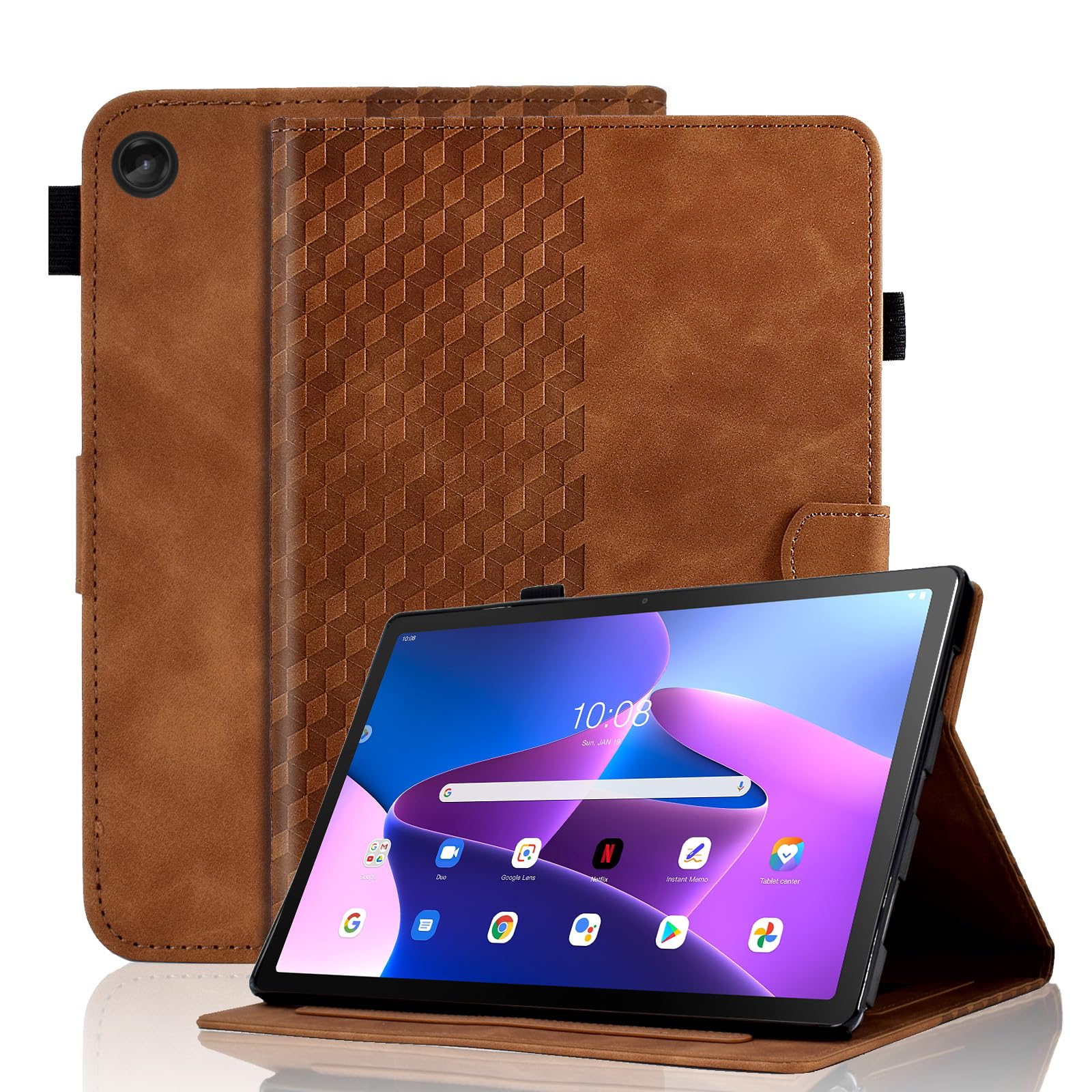 Case for Honor Pad X8a 11 Inch Tablet 2024 Protective Case Premium Leather Folio Smart Case with Auto Sleep/Wake Pen Holder Card Slot for Honor Pad X8a- Dark Green — view 165