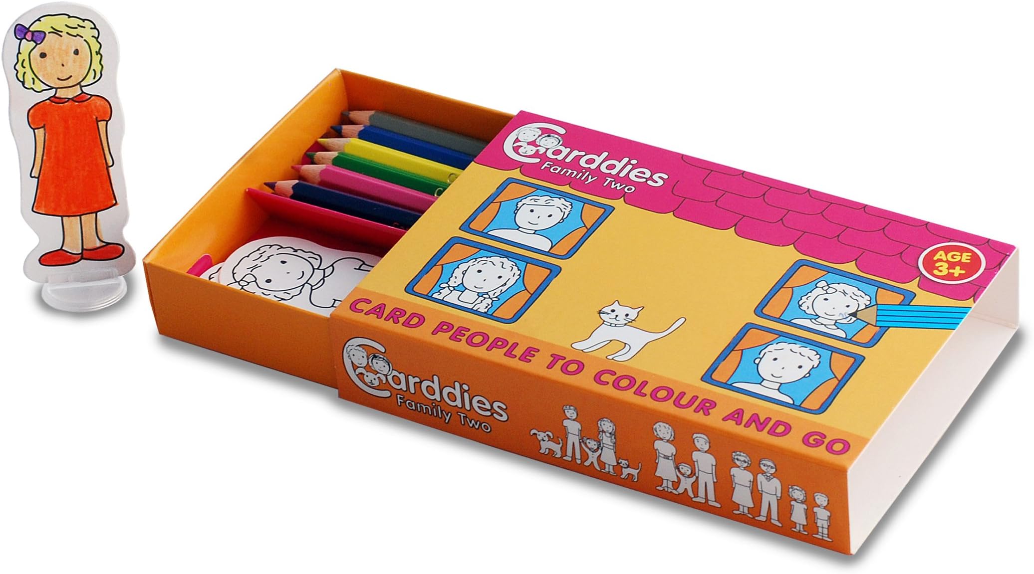 CARDDIES FAMILY TWO: Family of Card People to Colour and Go
