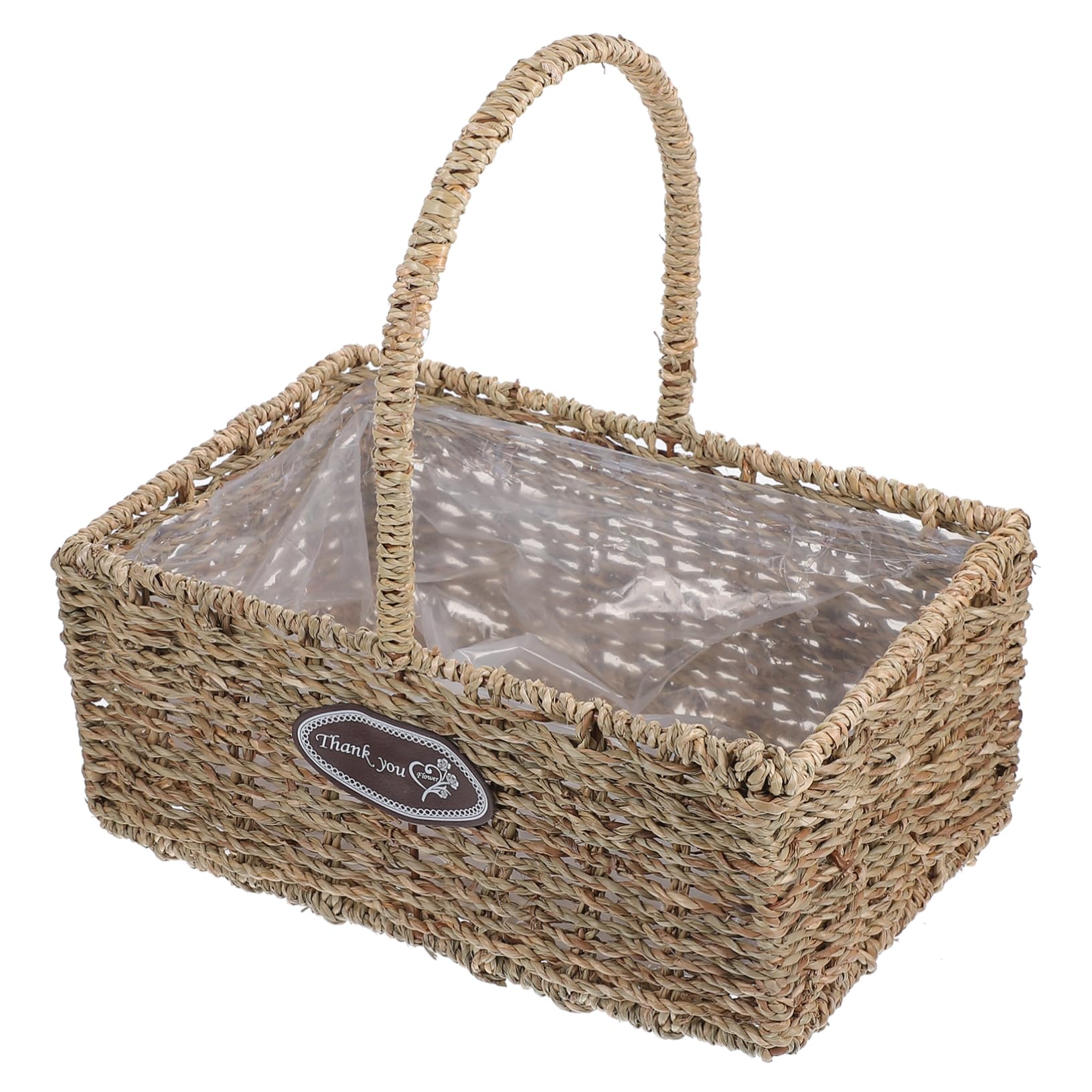 Cesta floral tejida para solucionar el desorden en cocinas y balcones estrechos
