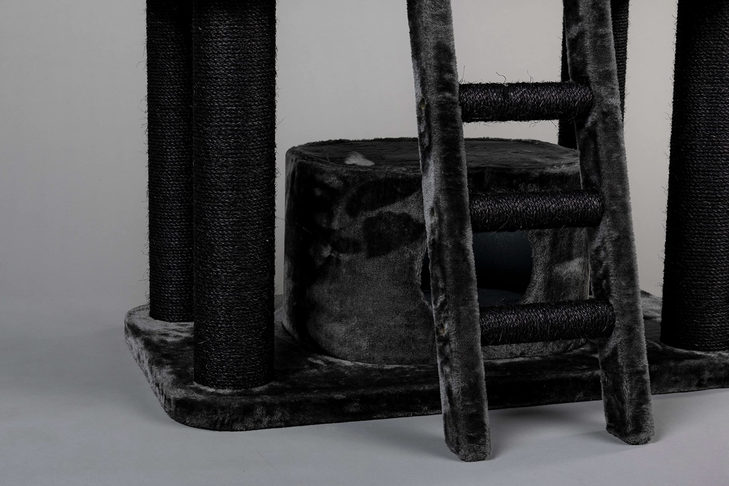 Buy Cat tree for large cats Black Panther Dark Grey Sale XXL extra big