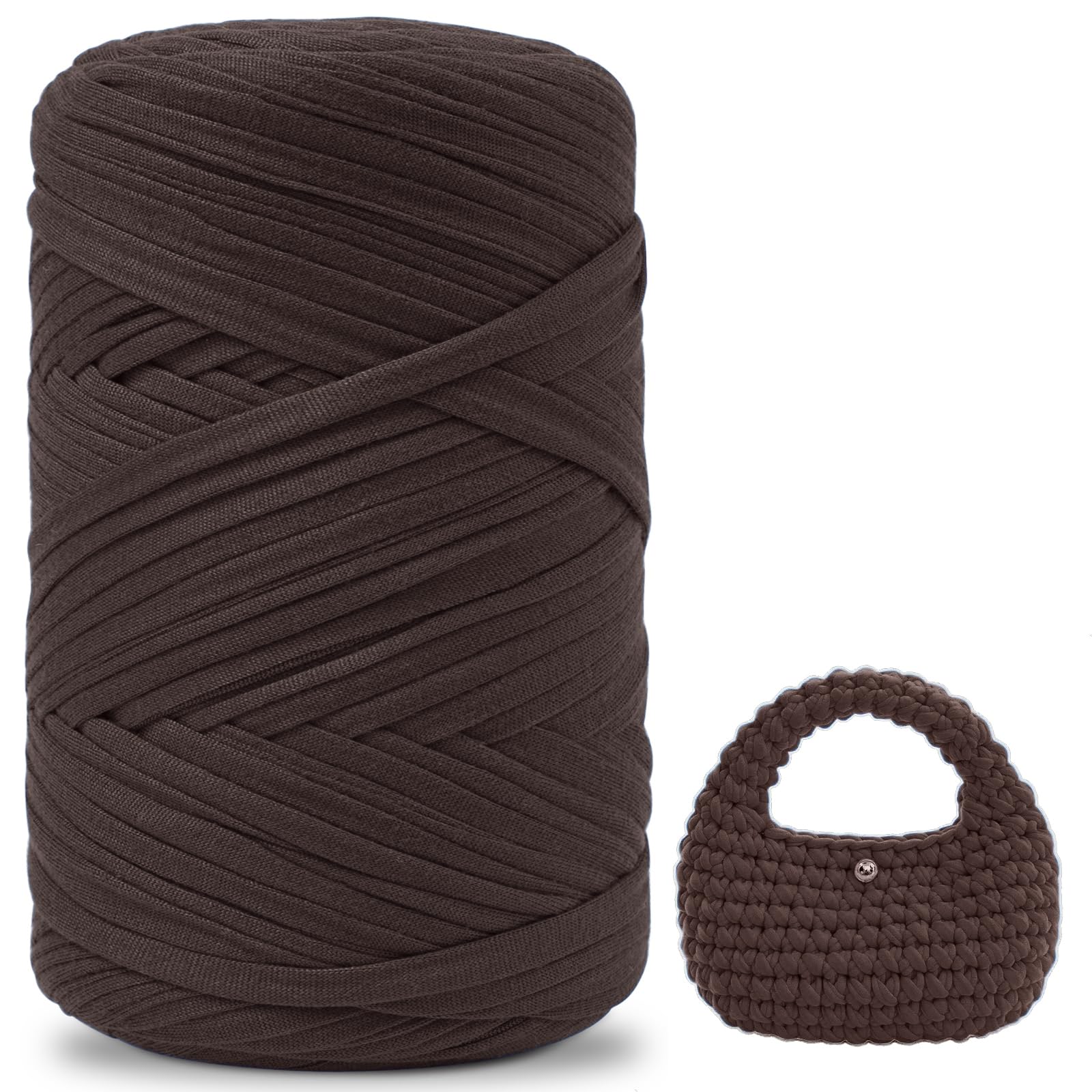 iEGrow 400g T Shirt Yarn for Crocheting 140m