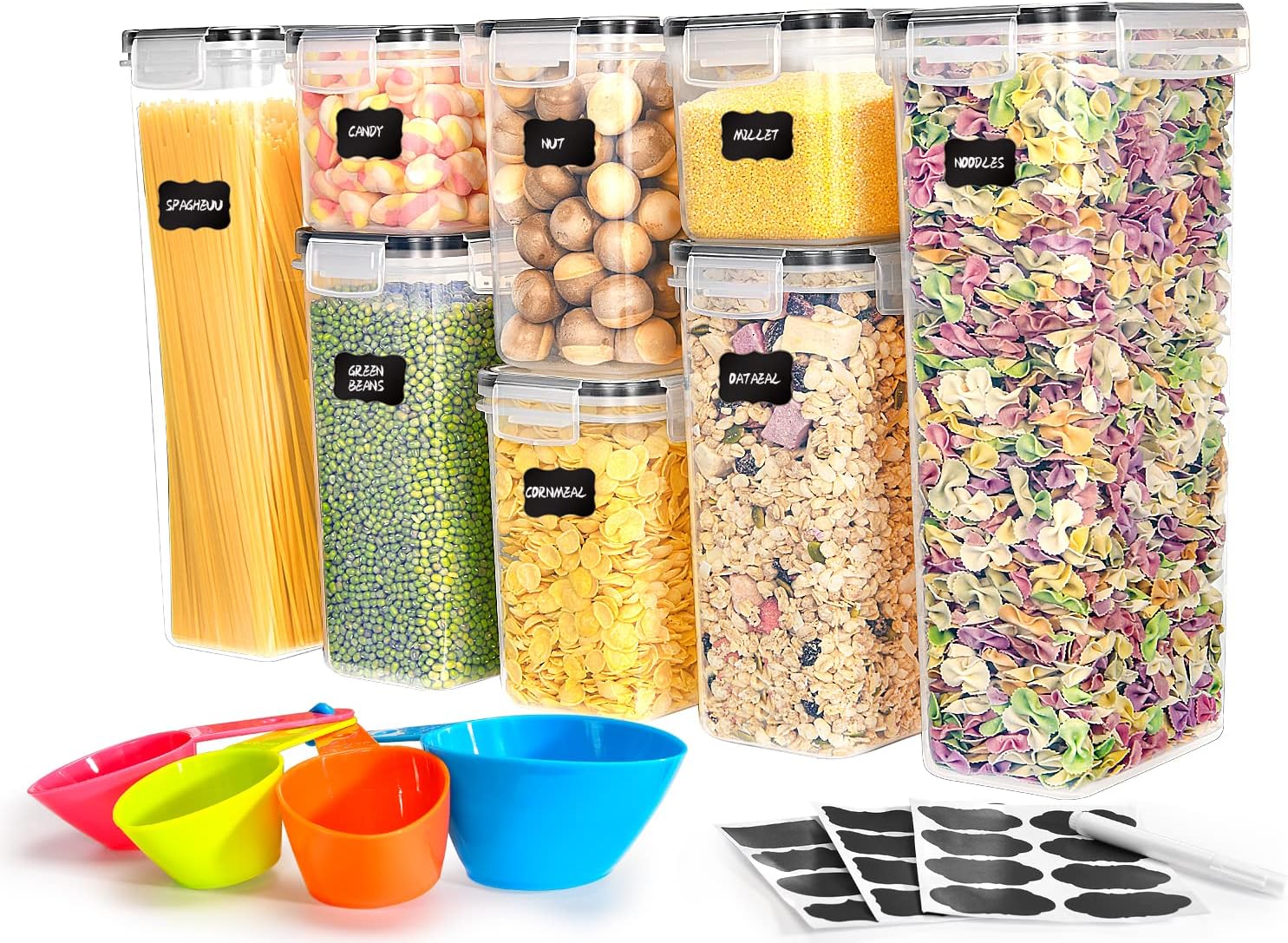 Contenitori Ermetici Per Alimenti 10 Pezzi X 500ml - Plastica BPA Free - Microonde E Lavastoviglie - Colore Rosa - Foto 8