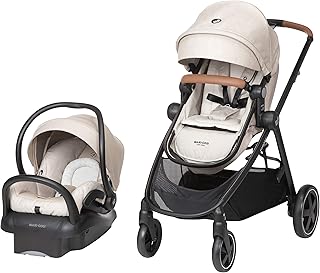beige stroller