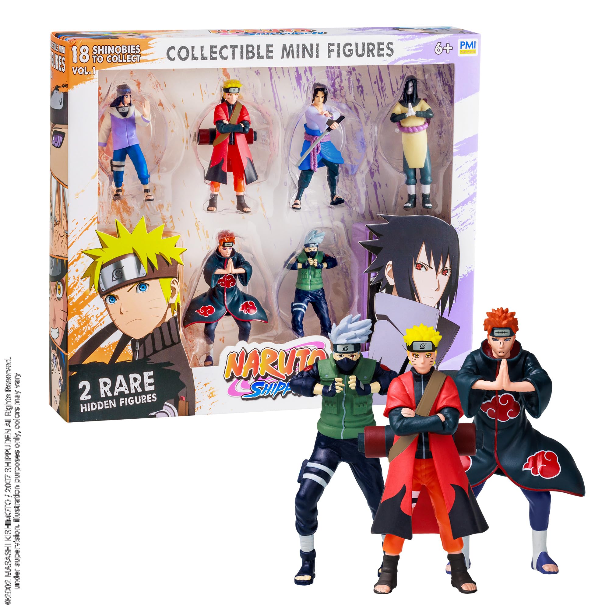 NARUTO　グッズセット Amazon.com: Naruto Shippuden Collectible Mini Figures 8-Pack