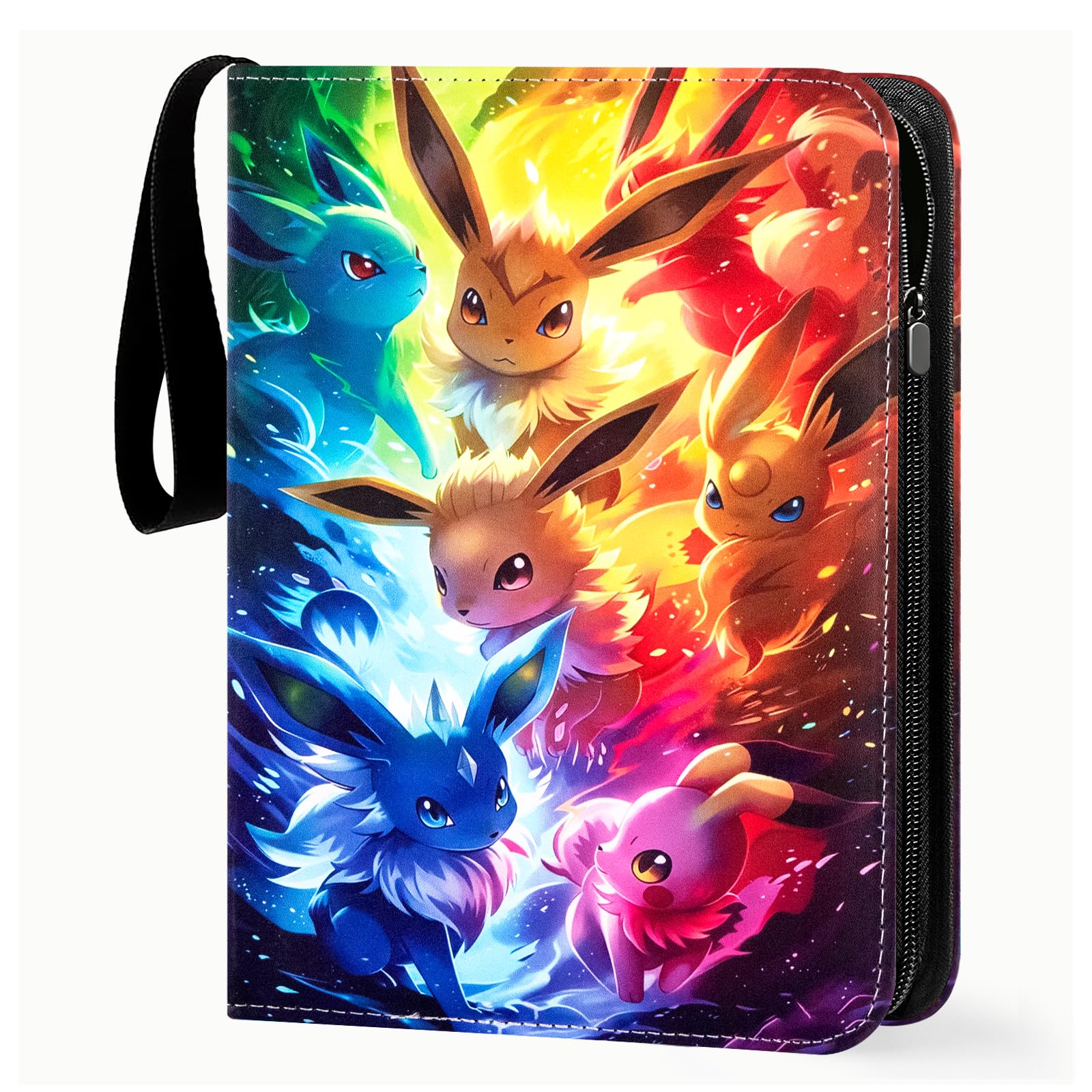 Vilntrosia 50PCS Card Binder 4 Pocket,400 Pockets Trading Card Binder