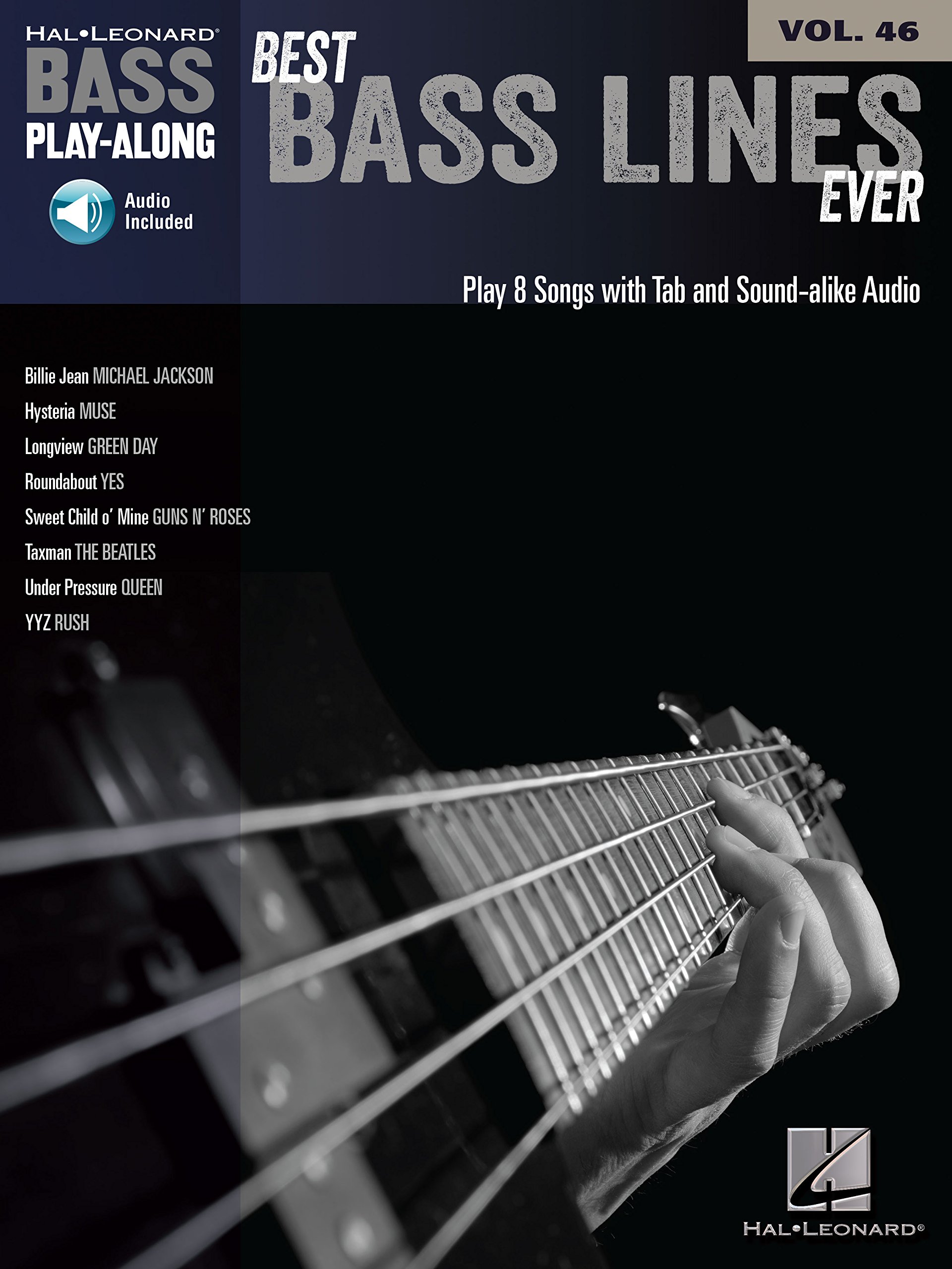 Bass Play-Along 46 livre audio pour jouer de la basse chez soi