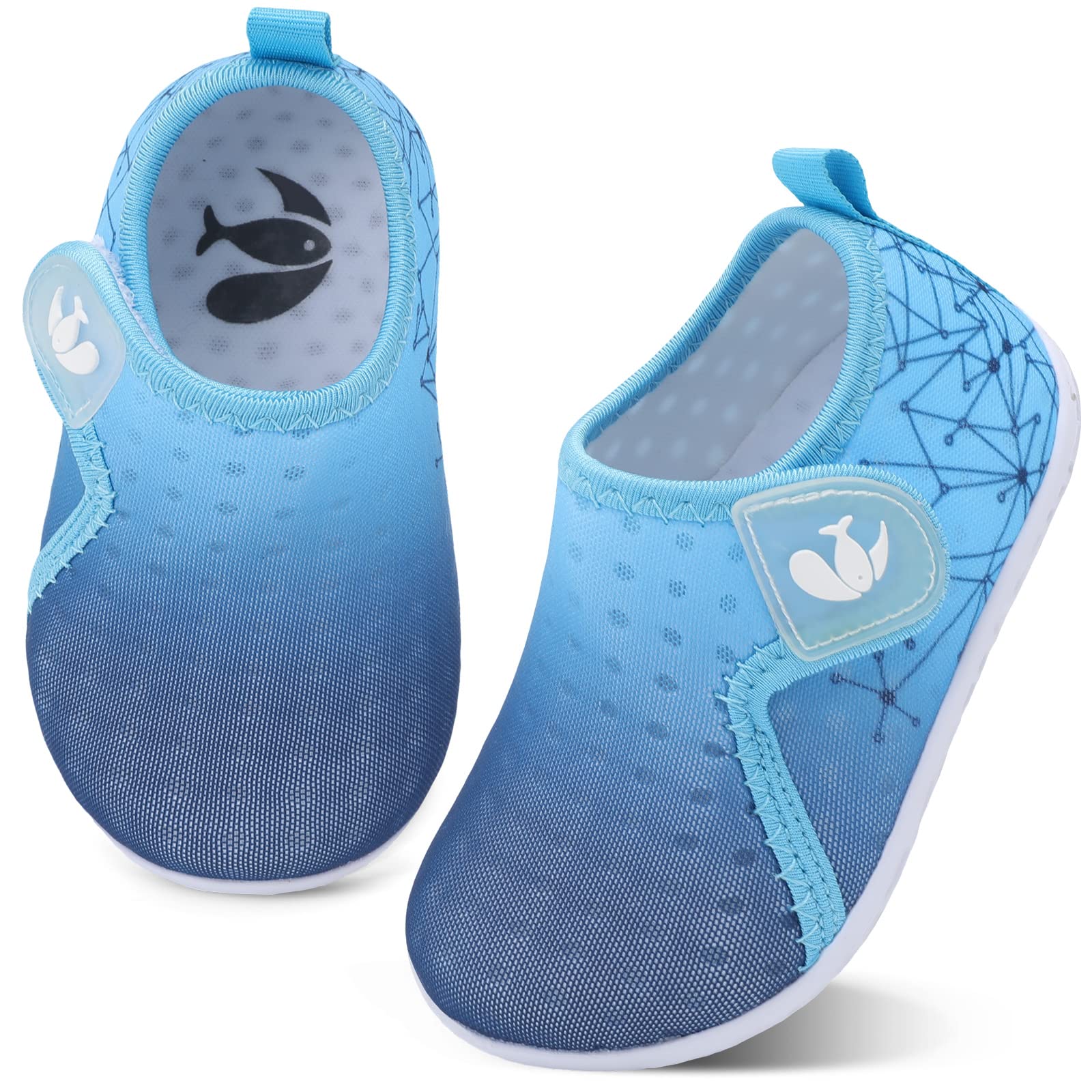 FEETCITY Baby Boys Girls Water Sport Shoes Barefoot Kids Aqua Socks Quick-Dry Beach Swim Pool Shoes