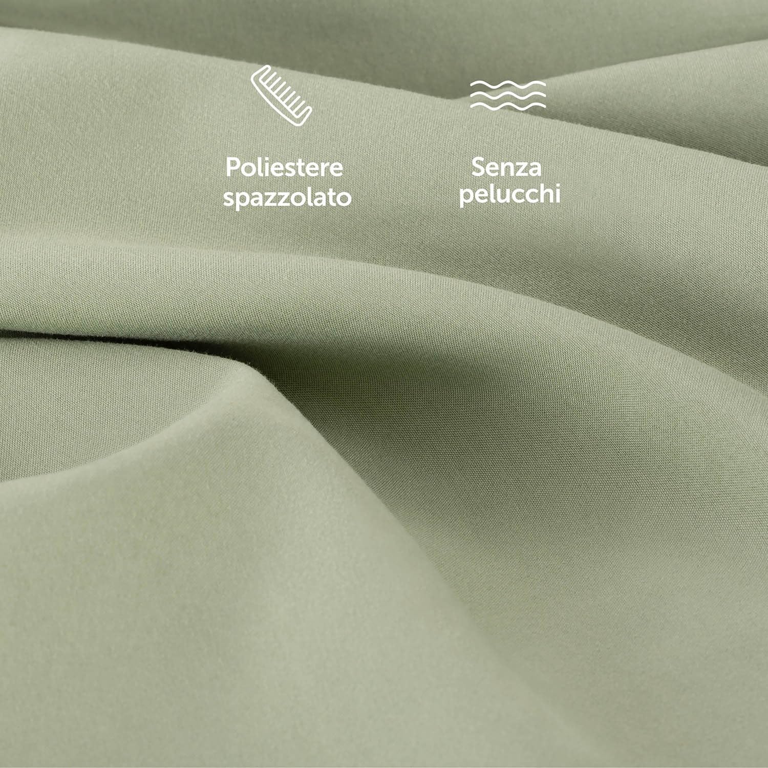 Blumtal Federe Cuscini Divano 40x80 cm - Set di Copricuscini per Divani in Microfibra a 2 Pezzi con Chiusura a Busta, certificati Oeko-Tex, extra morbidi e lavabili - Verde Oliva