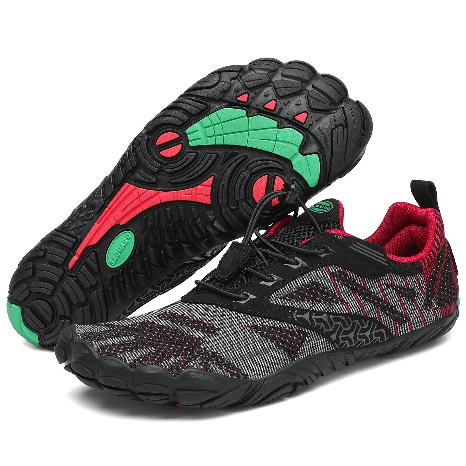SAGUARO Barefoot Zapatillas de Trail Hombre Escarpines Mujer Zapatos de Agua Minimalistas Zapatillas de Deporte
