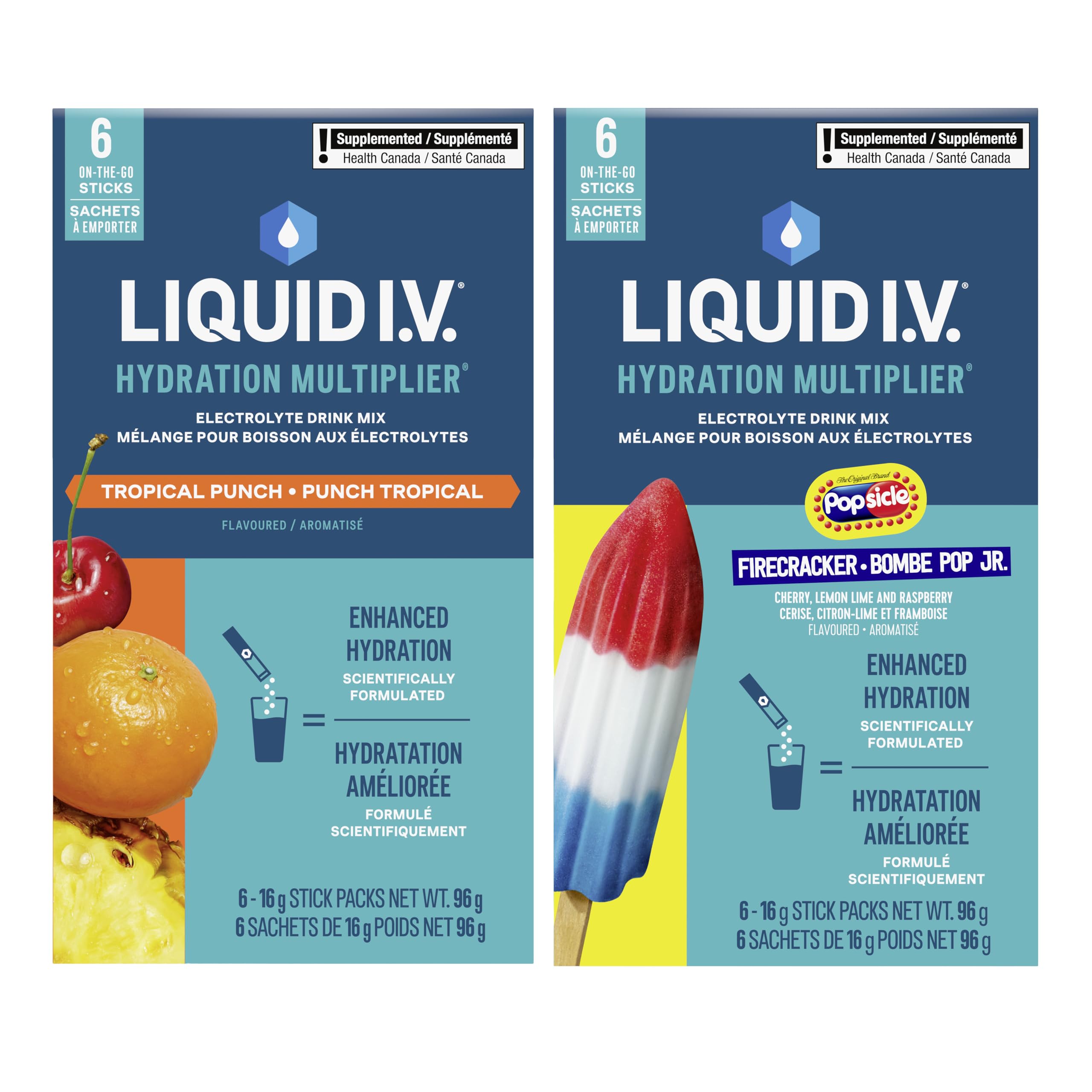 Liquid I.V. Hydration Multiplier Electrolyte Drink Mix for
