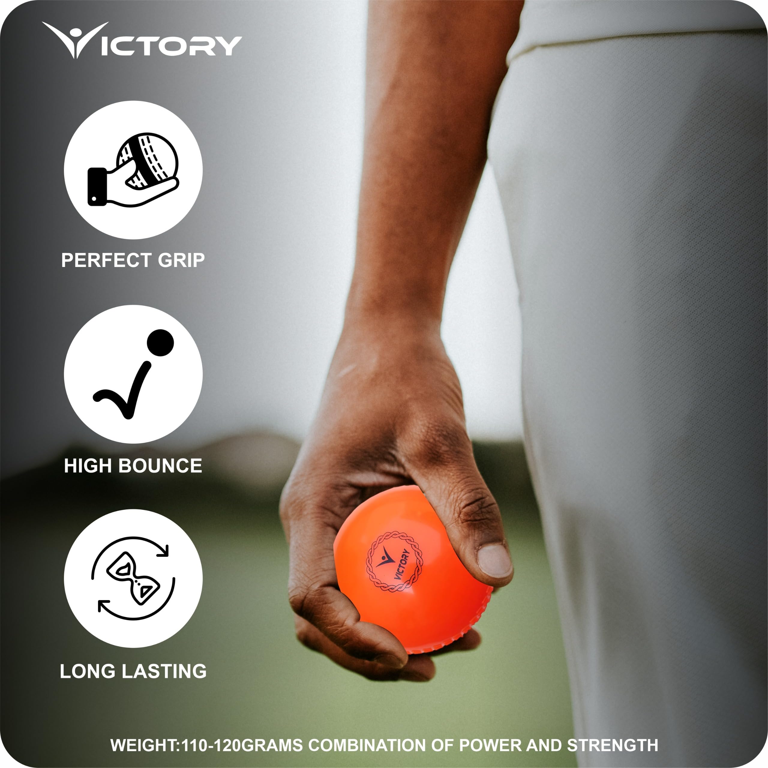 Victory T-20 Cricket Ball - Practice & Training -7