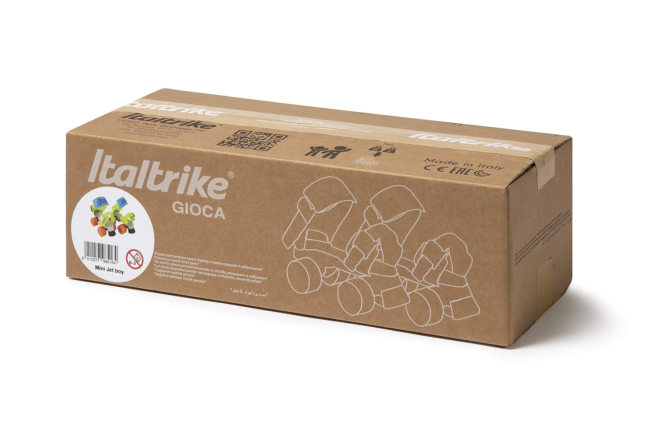 Pattini Gioca Jet verde - 4 ruote - misura scarpe 34-40