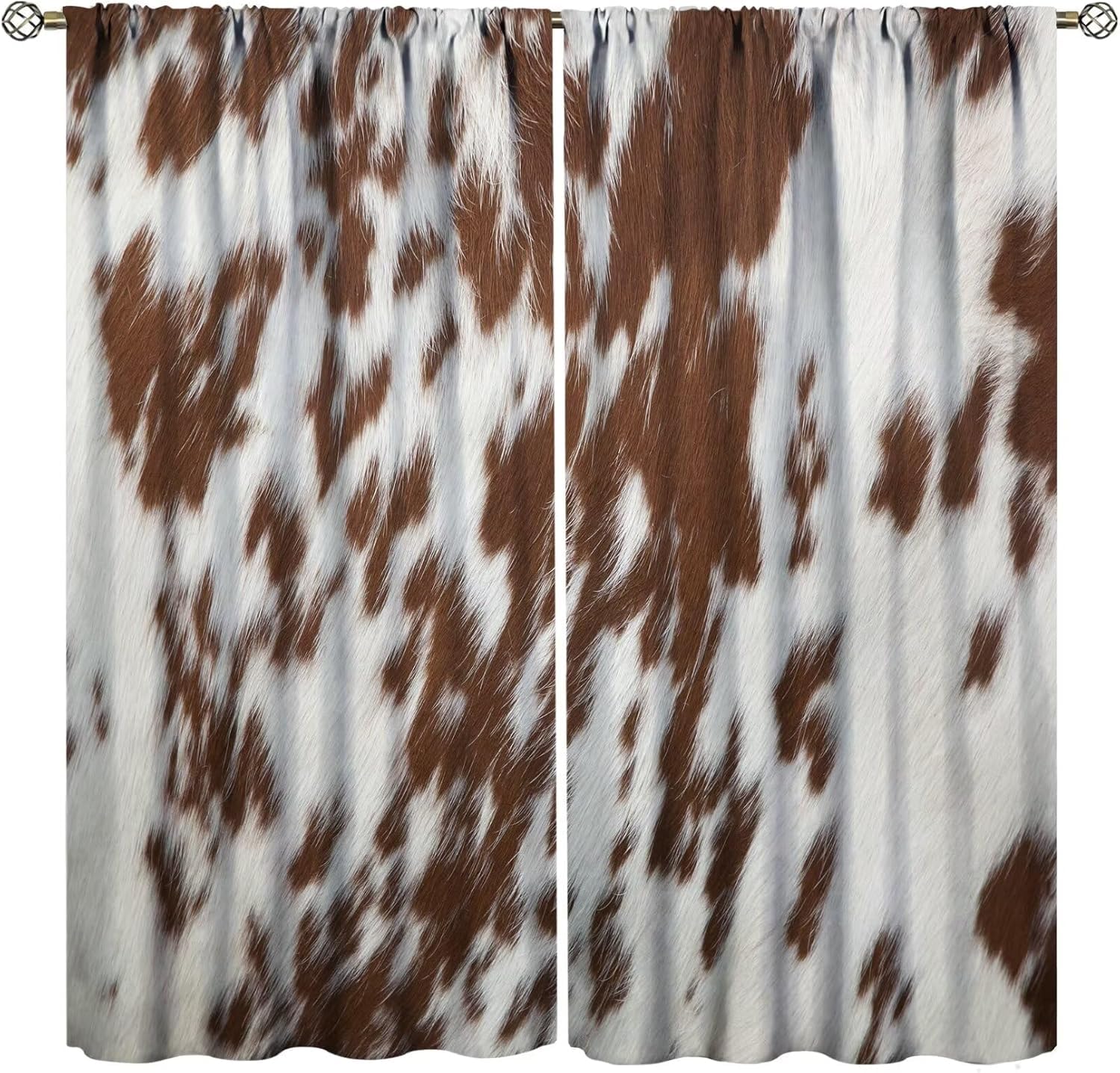 Thermal Insulated Drapes Curtains - Animal Skin Texture With Blackout 3D Printed Curtain, Thermal Insulated Eyelet Window Drapes For Girls Boy Bedroom 2 Panels 300X280 Cm (W + H) Office Hot-711793656