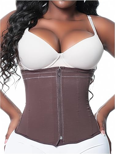 Miniatura 10 de SONRYSE 023ZL Fajas Colombianas Reductoras y Moldeadoras - Busto abierto, control de abdomen, compresión para mujer