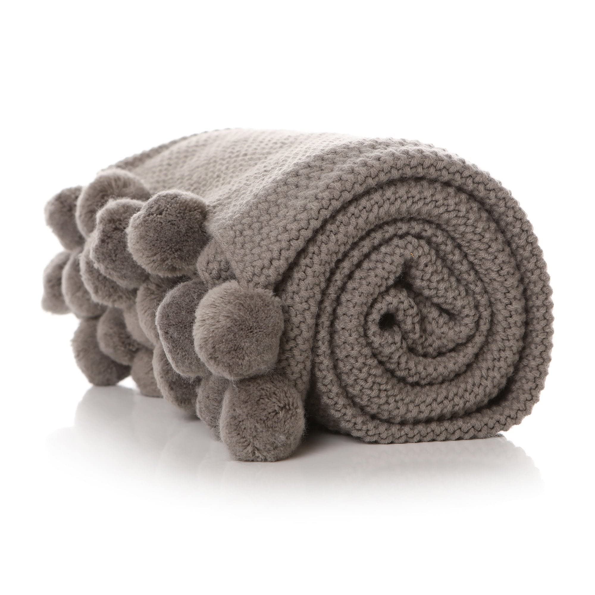 Shruti Original - Blankets & Throws - Blanket - Pom Pom, Donkey, 150x125