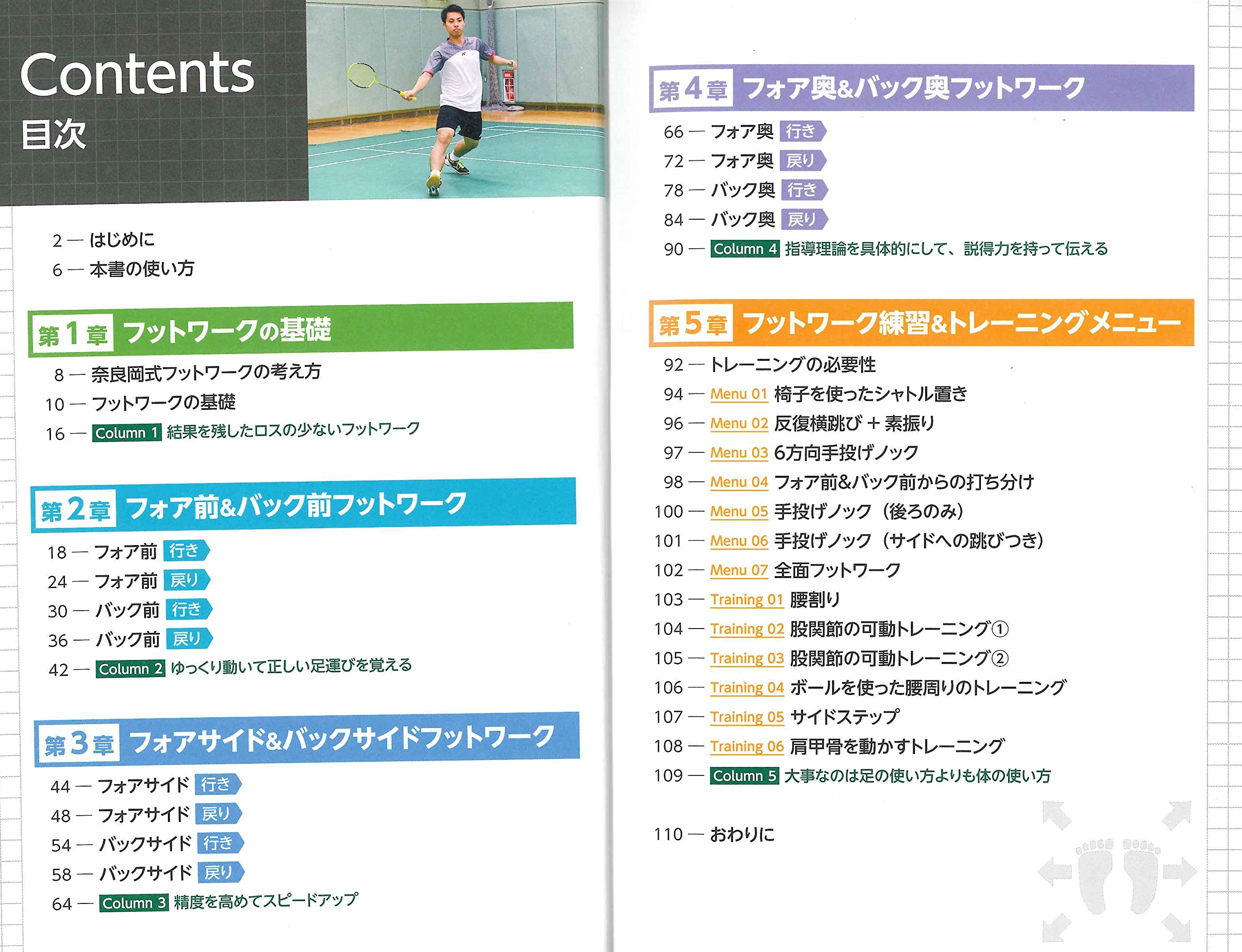 バドミントン フットワーク レボリューション Dvd付き Dvd Book 奈良岡 浩 配送料無料