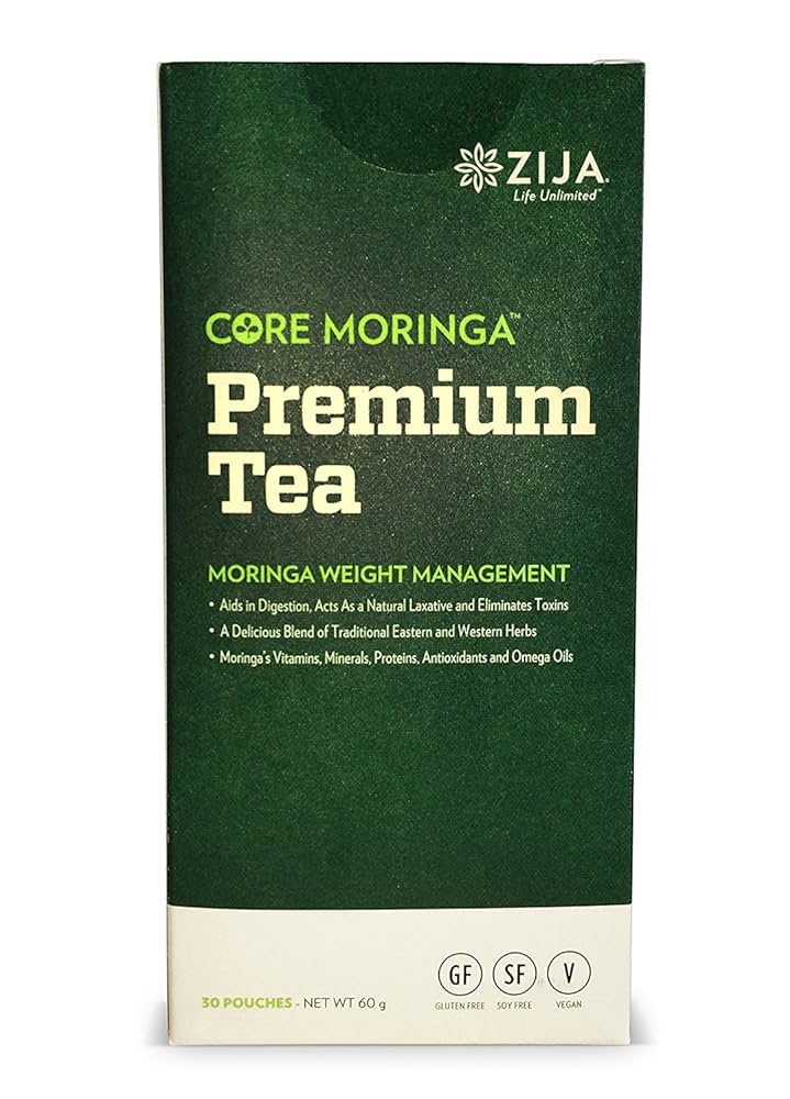 健康茶 zija PremiumTea Zija Premium Calm and Cleanse Detox Tea - Natural, Organic